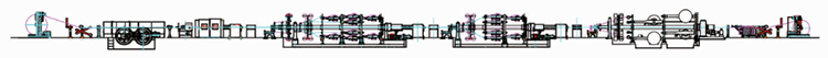 高铁、动车电缆专用成缆机